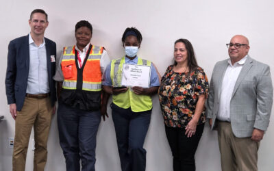 MV Operator Jasmine Clark Recognized as Top-Rated Driver