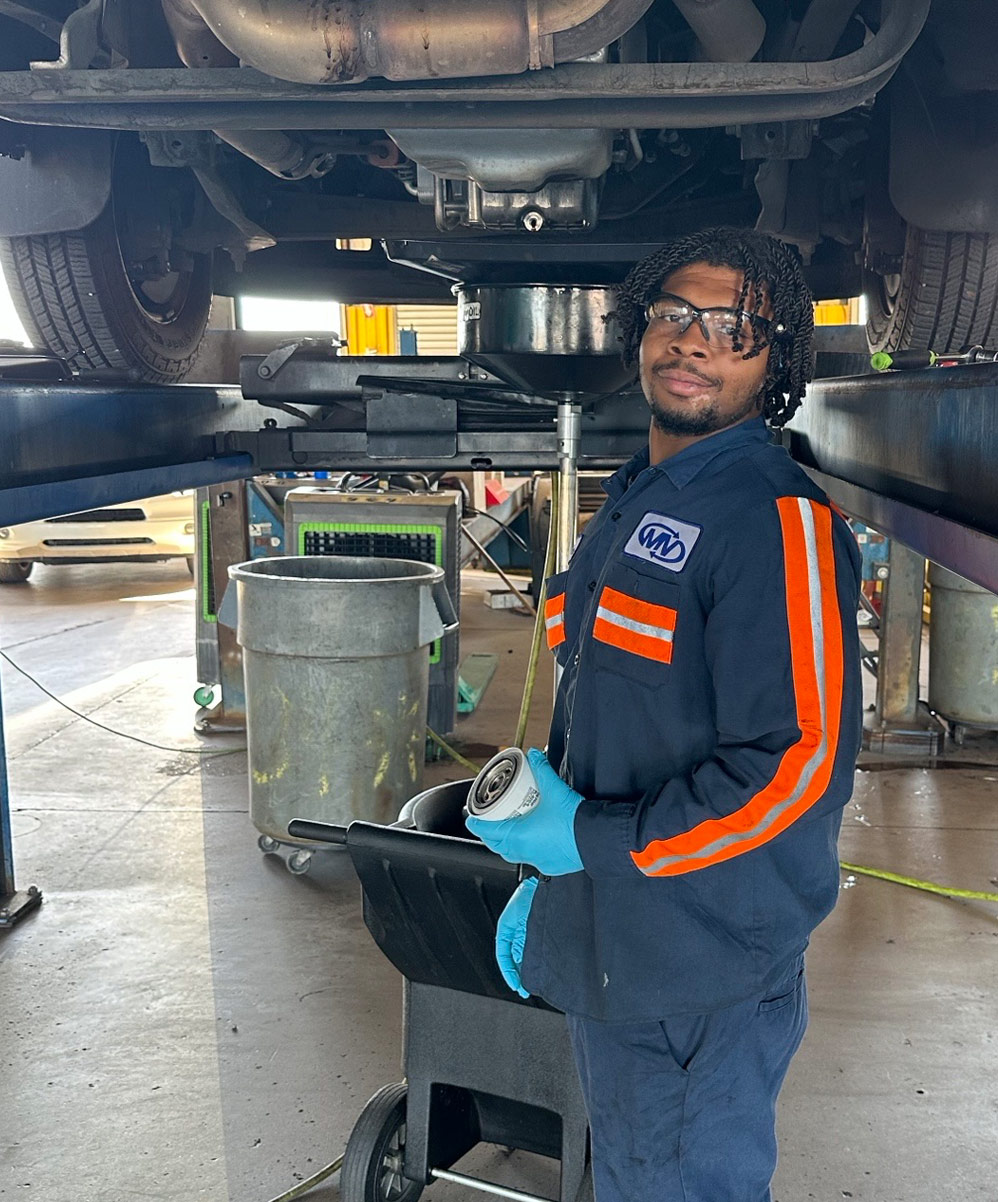 Antwane Anderson Jr. of MV Transportation
