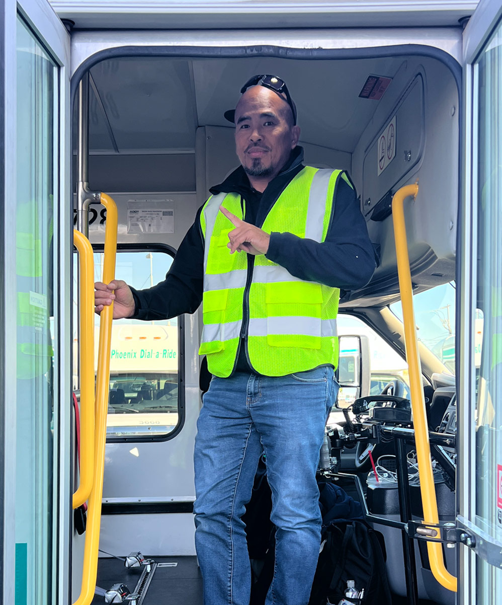 Glenn Dedios of MV Transportation