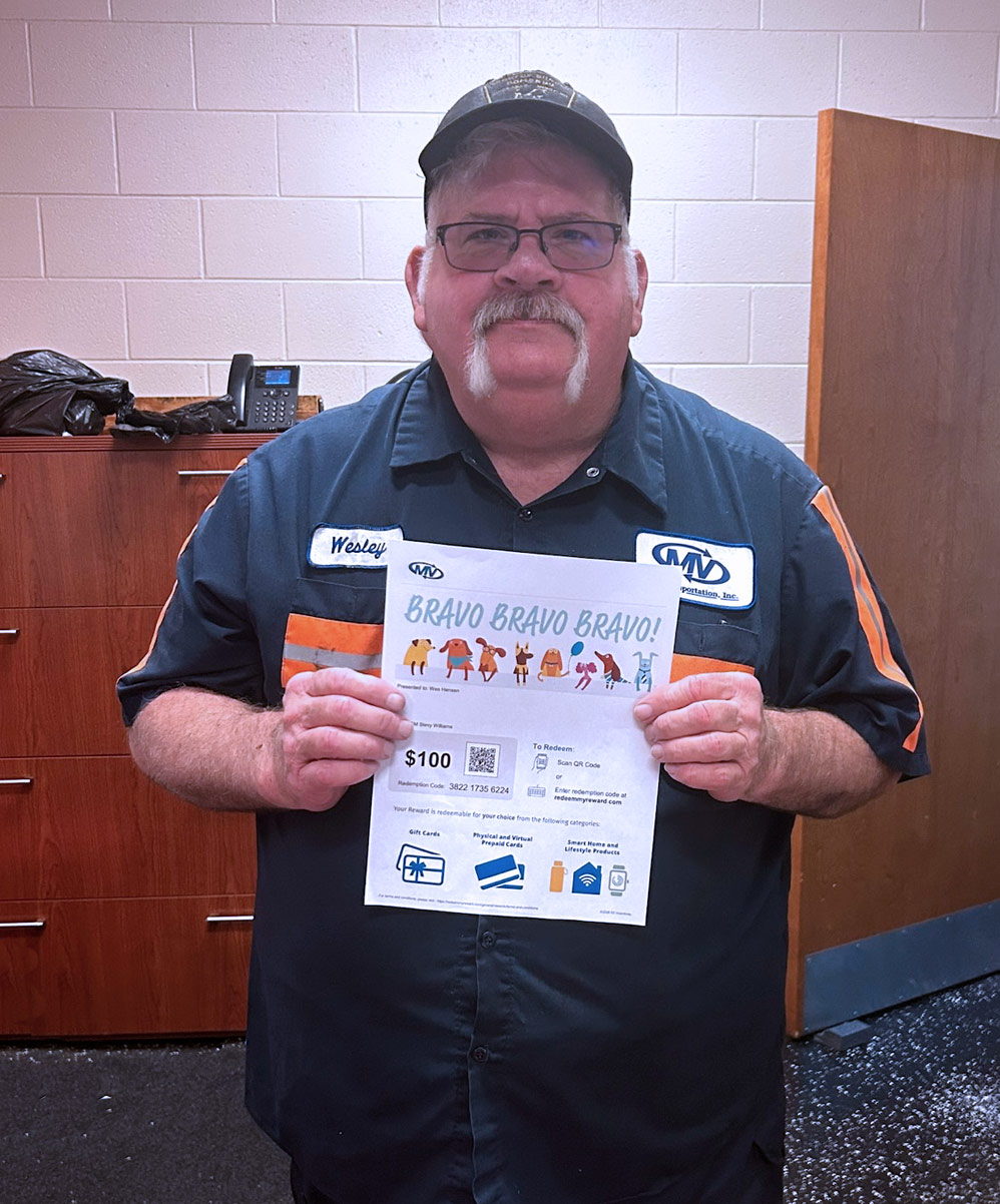 Wesley Henson of MV Transportation